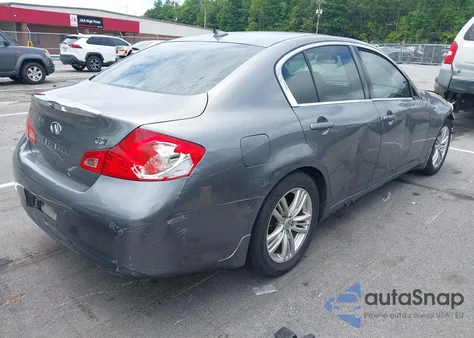 2010 Infiniti G37 Journey z USA, uszkodzony, nr VIN JN1CV6AP9AM403582